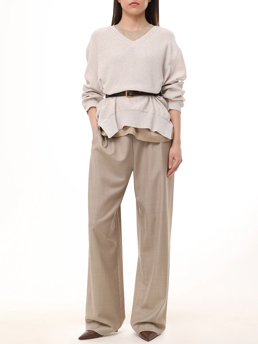 Пуловер хлопковый