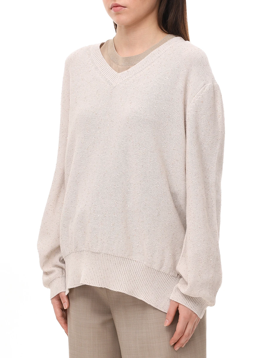 Пуловер хлопковый