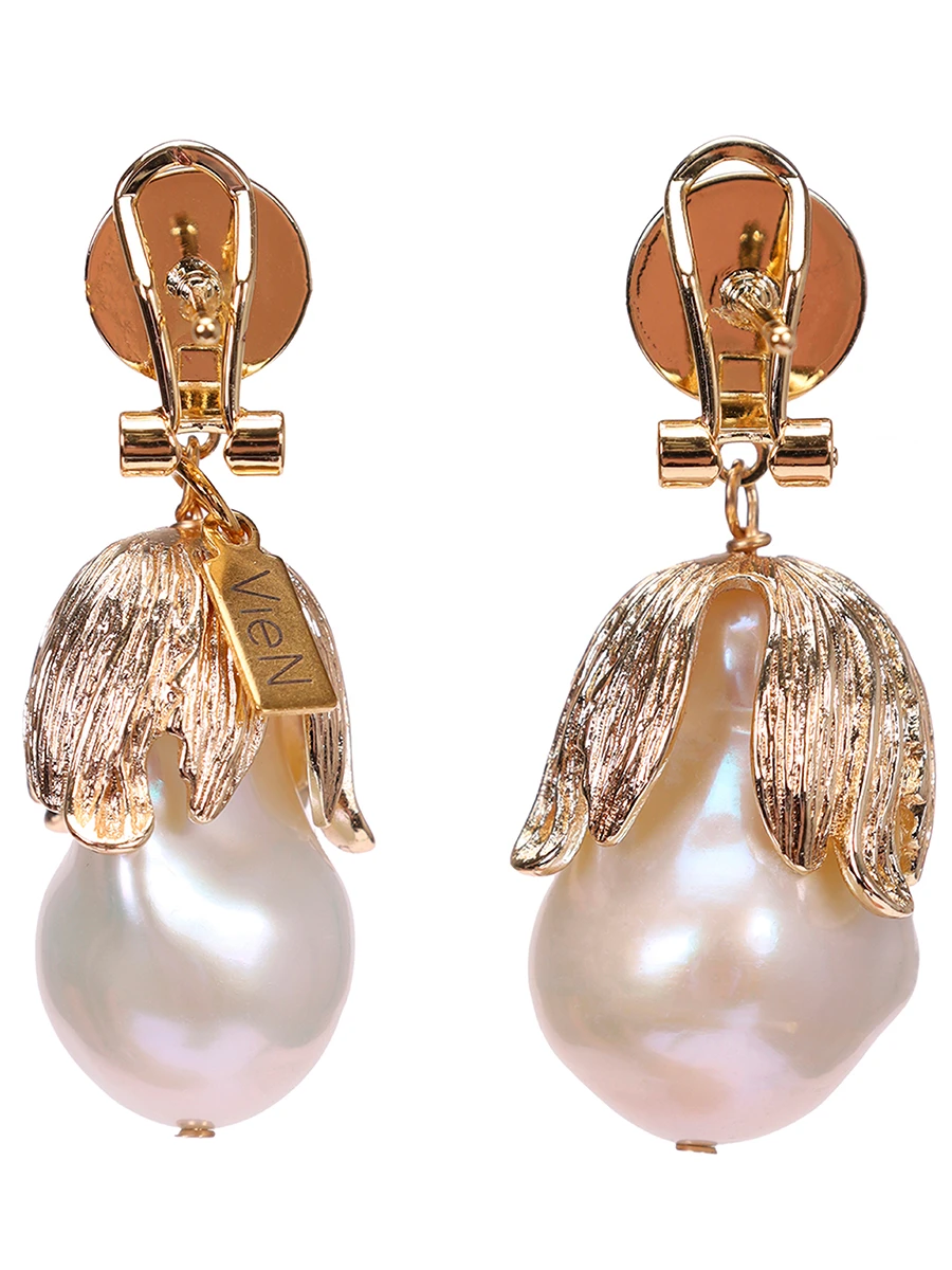 Серьги с жемчугом