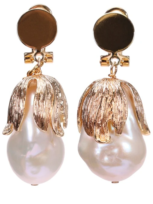 Серьги с жемчугом VIEN