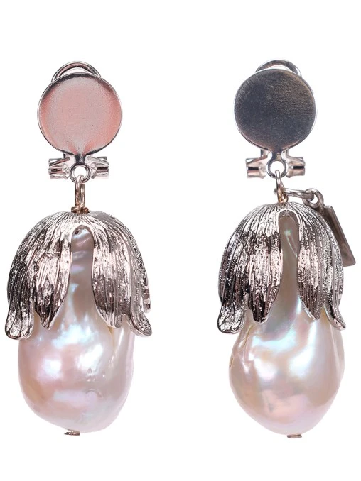 Серьги с жемчугом VIEN