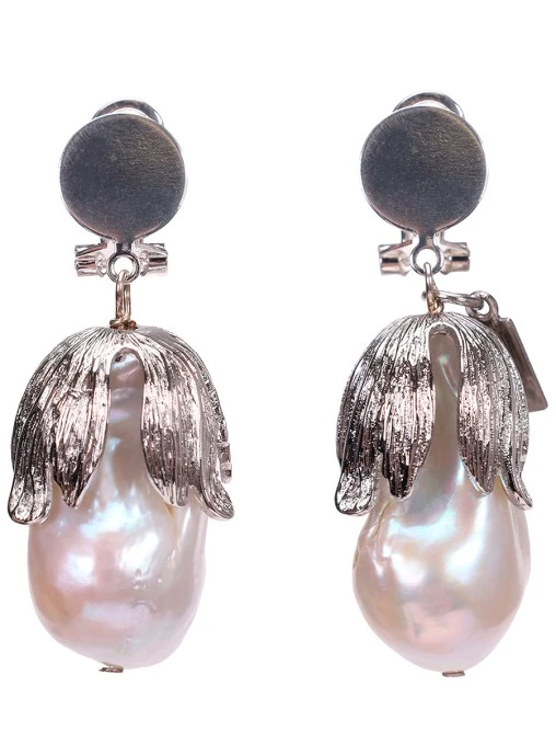 Серьги с жемчугом VIEN