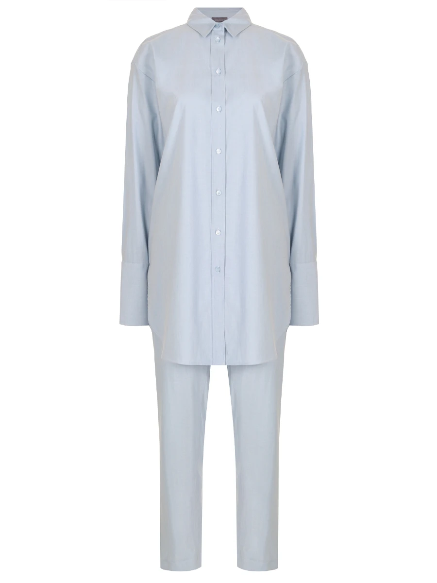 Костюм из шерсти и вискозы