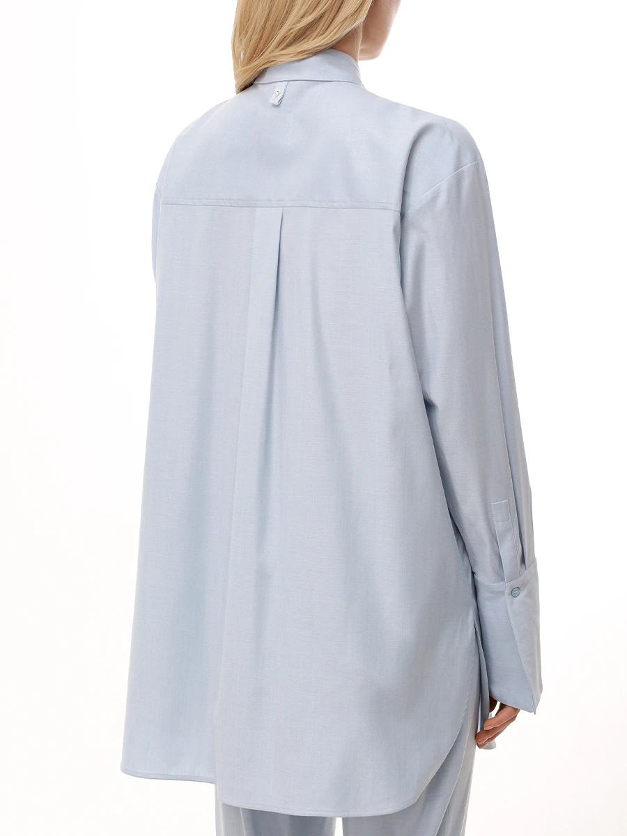 Костюм из шерсти и вискозы