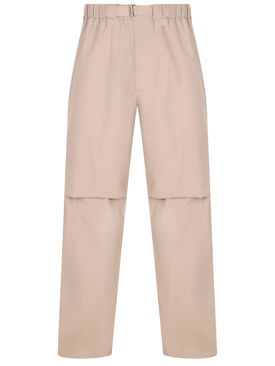 Брюки однотонные