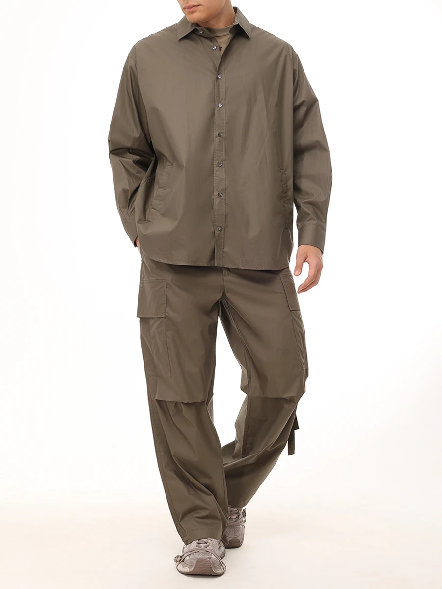 Брюки-карго хлопковые