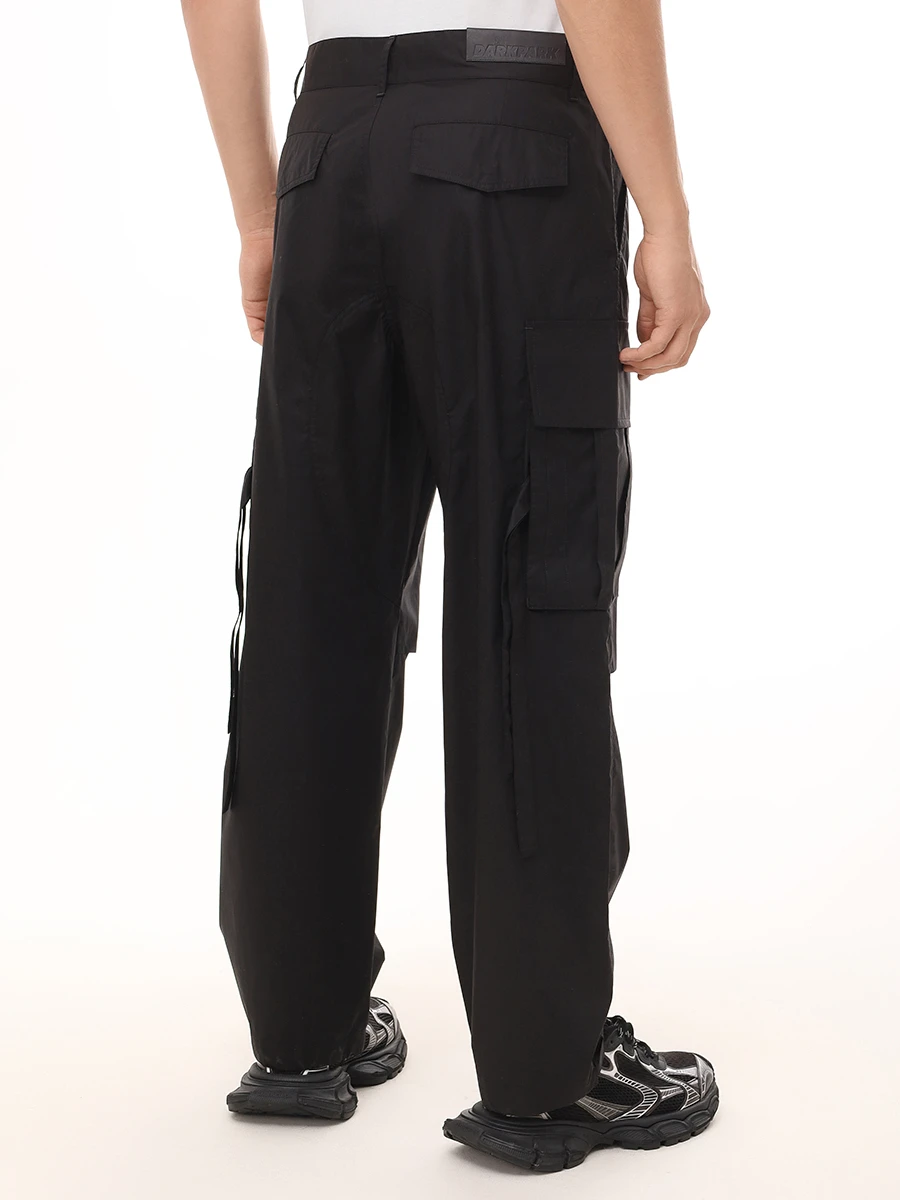 Брюки-карго хлопковые