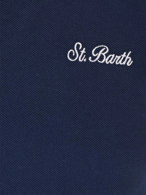 Поло хлопковое MC2 SAINT BARTH