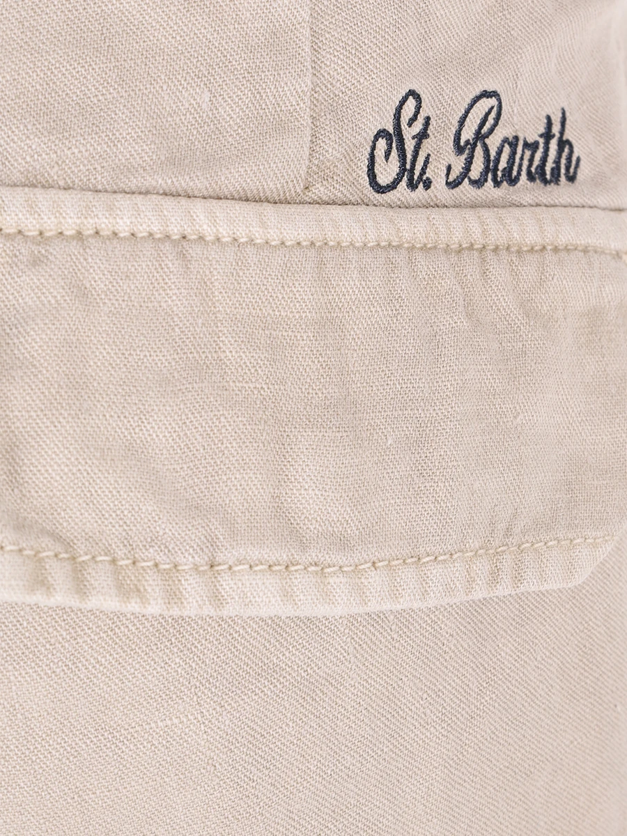 Шорты льняные