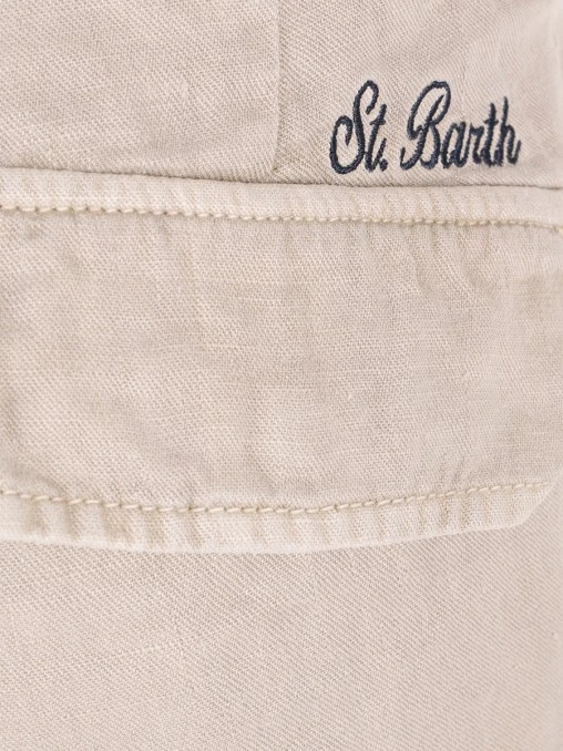 Шорты льняные MC2 SAINT BARTH