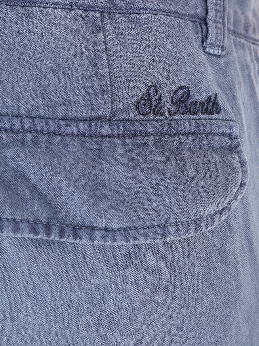 Шорты льняные