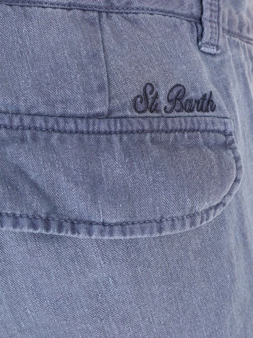 Шорты льняные MC2 SAINT BARTH