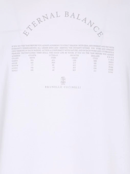 Футболка хлопковая BRUNELLO CUCINELLI