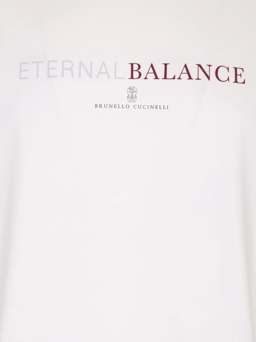 Футболка хлопковая BRUNELLO CUCINELLI