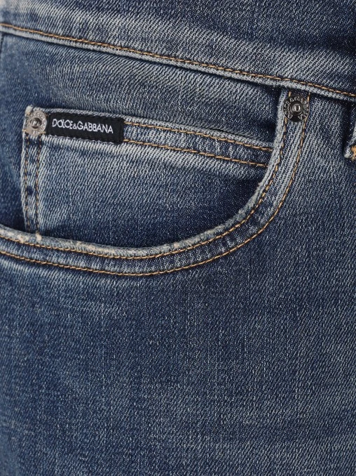 Джинсы Regular Fit хлопковые DOLCE & GABBANA
