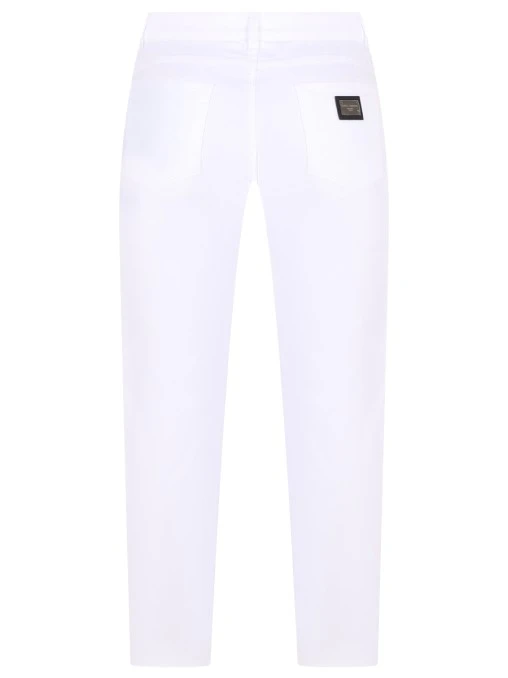 Джинсы Slim Fit хлопковые DOLCE & GABBANA