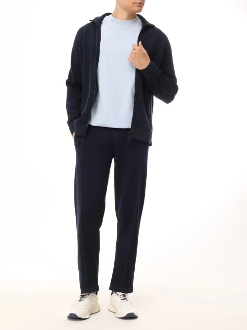 Костюм из хлопка и шерсти BOSS