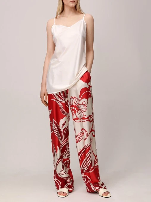 Брюки шелковые F.R.S FOR RESTLESS SLEEPERS