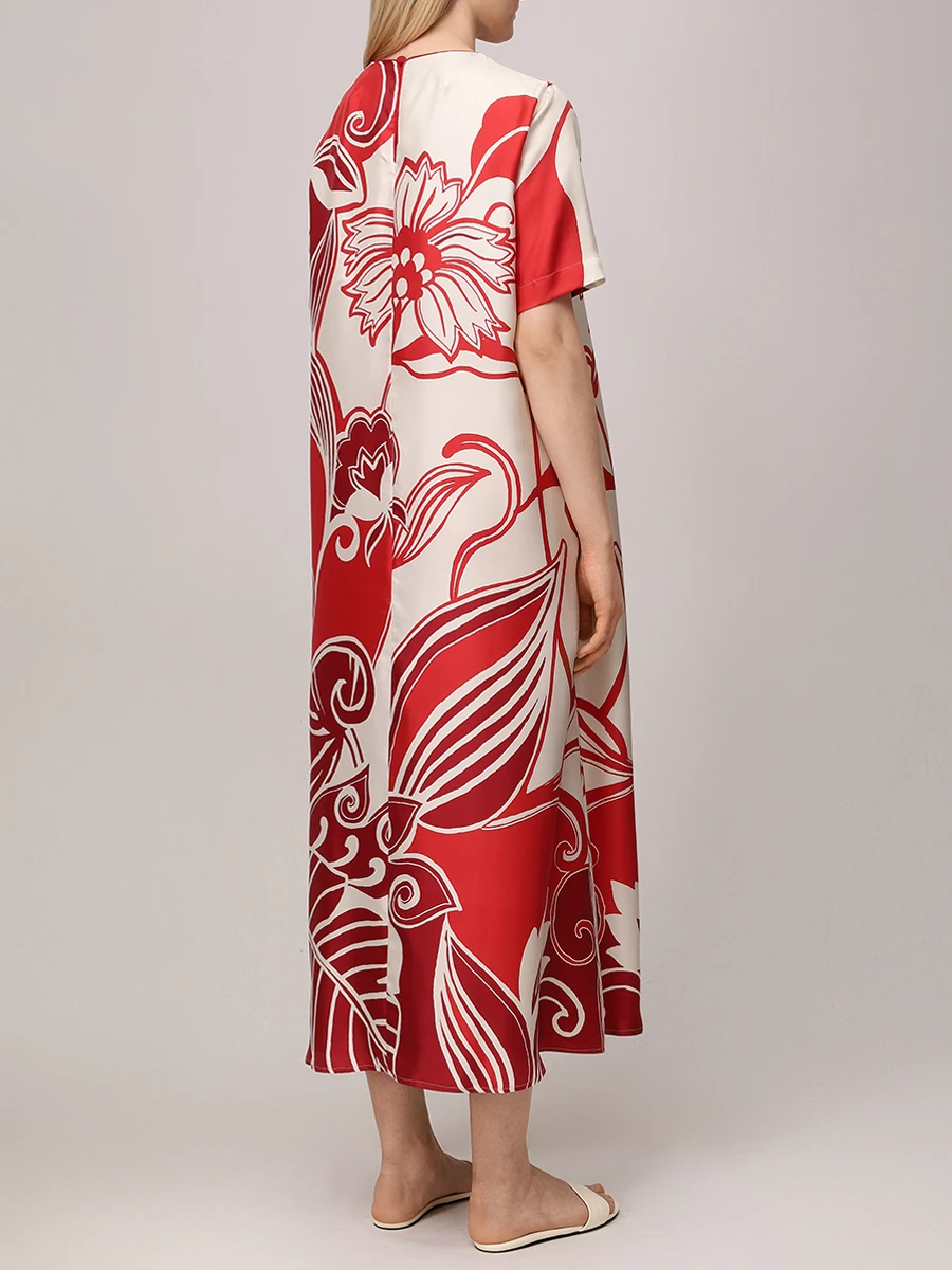 Платье шелковое