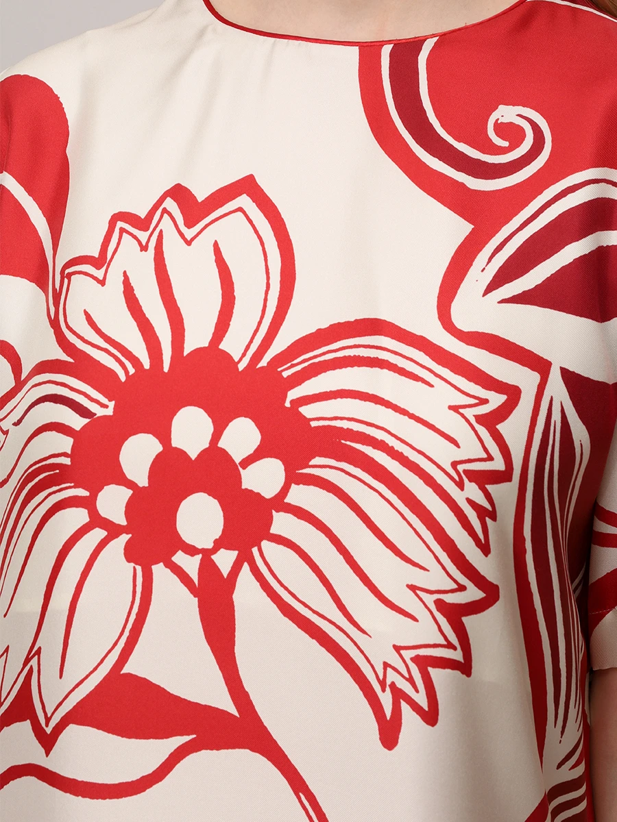 Платье шелковое