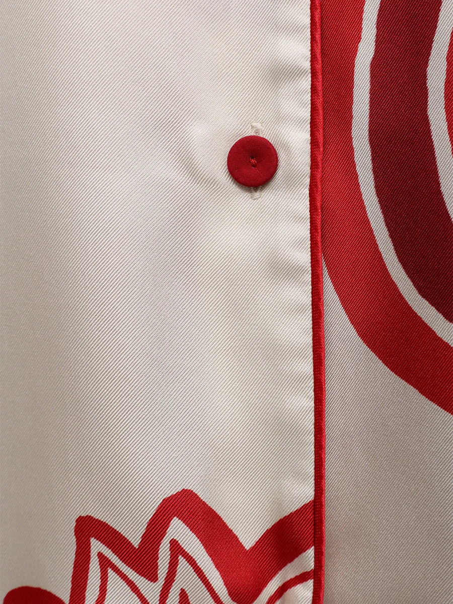 Платье шелковое