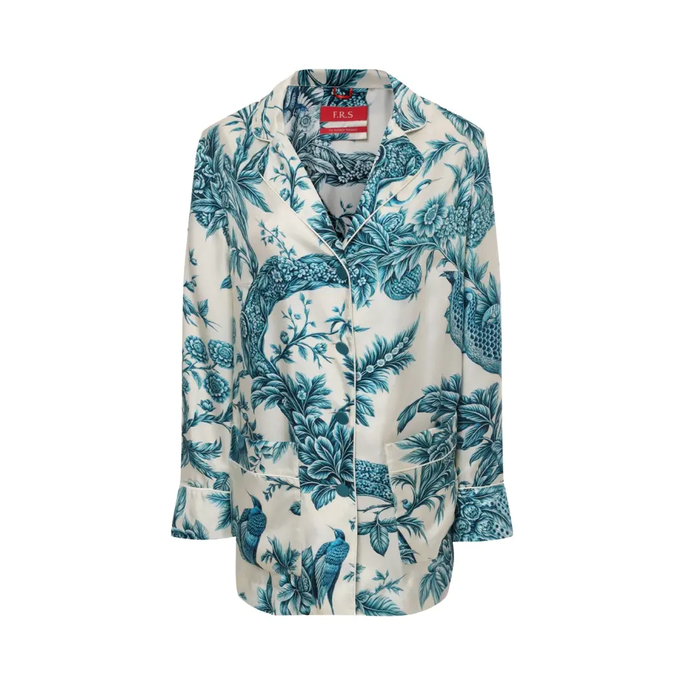 Рубашка шелковая