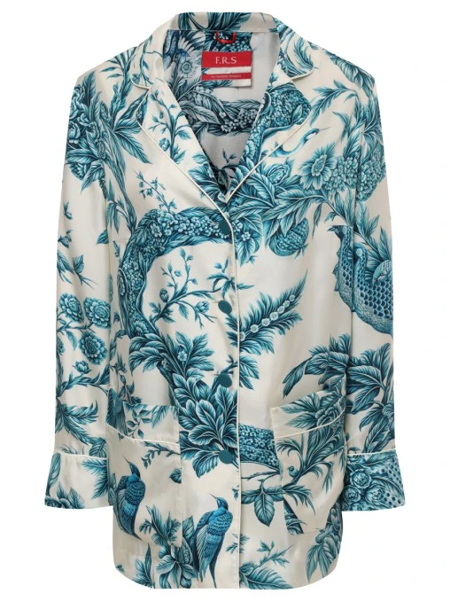 Рубашка шелковая F.R.S FOR RESTLESS SLEEPERS