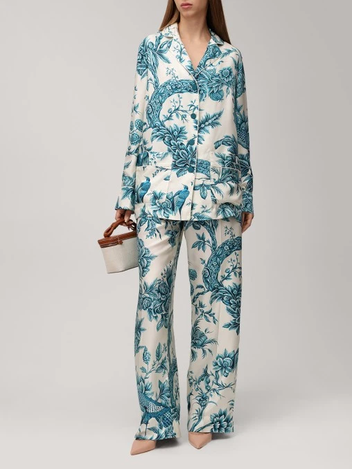 Рубашка шелковая F.R.S FOR RESTLESS SLEEPERS