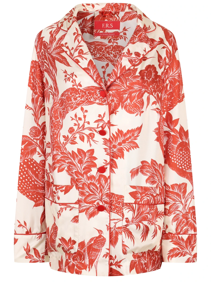 Рубашка шелковая