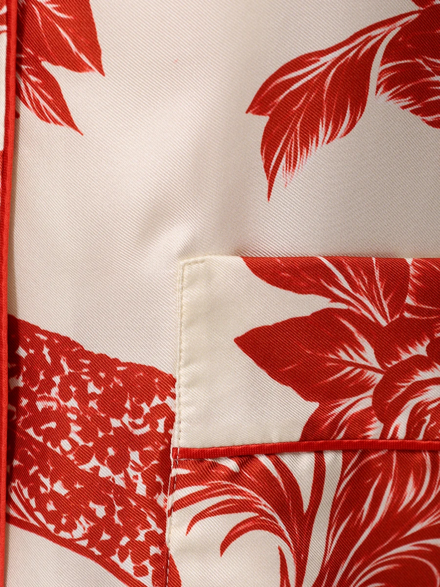 Рубашка шелковая