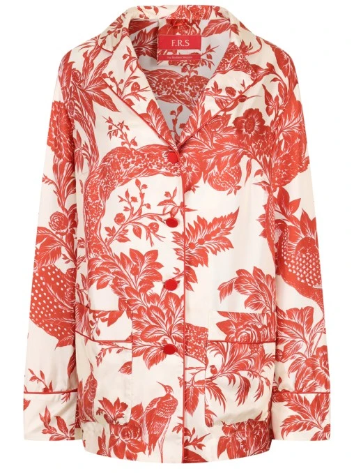 Рубашка шелковая F.R.S FOR RESTLESS SLEEPERS