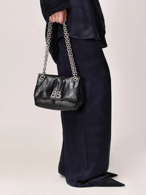 Сумка кожаная Monaco BALENCIAGA