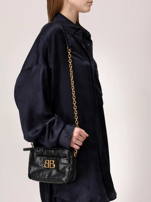 Сумка кожаная Monaco BALENCIAGA