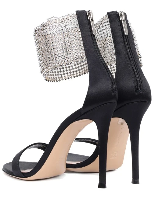 Босоножки текстильные Adore GIANVITO ROSSI