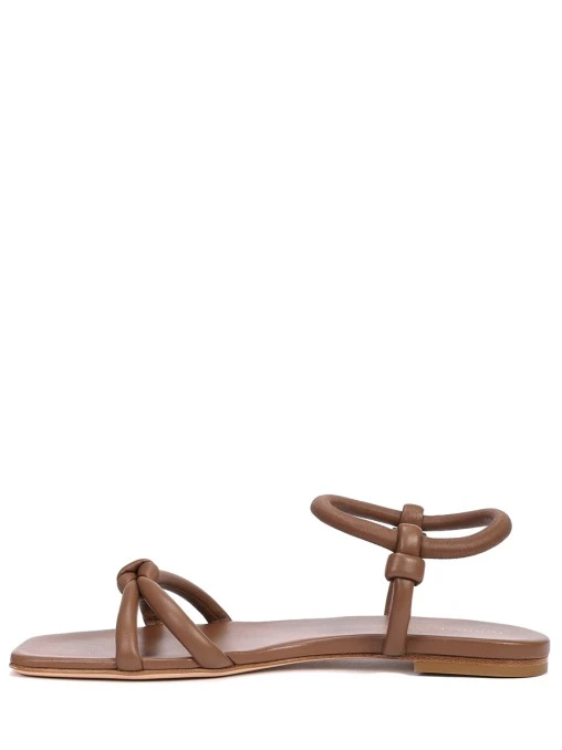 Сандалии кожаные Juno GIANVITO ROSSI