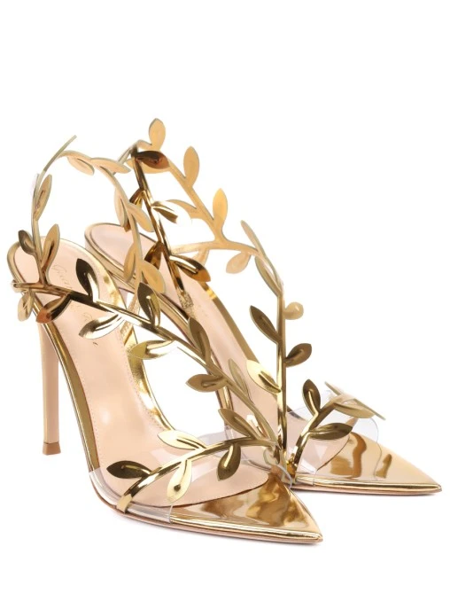 Босоножки кожаные Flavia GIANVITO ROSSI