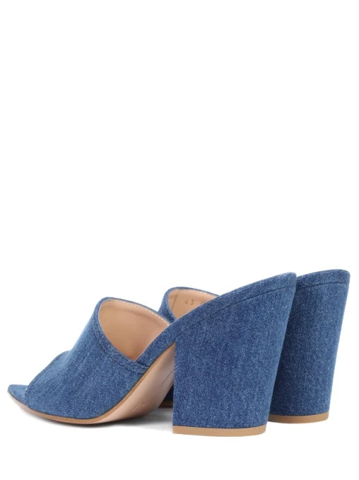 Мюли текстильные GIANVITO ROSSI