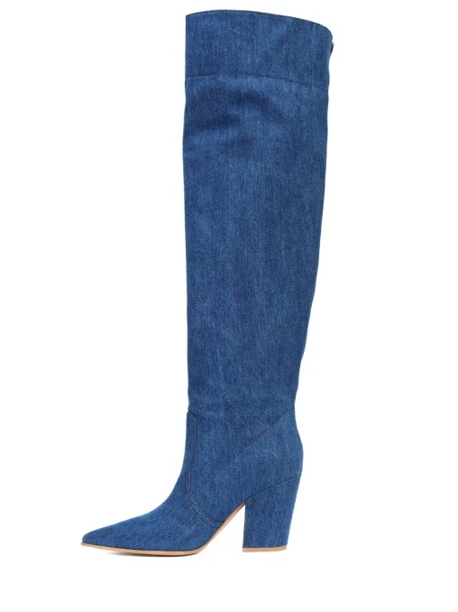 Ботфорты текстильные Keinna GIANVITO ROSSI