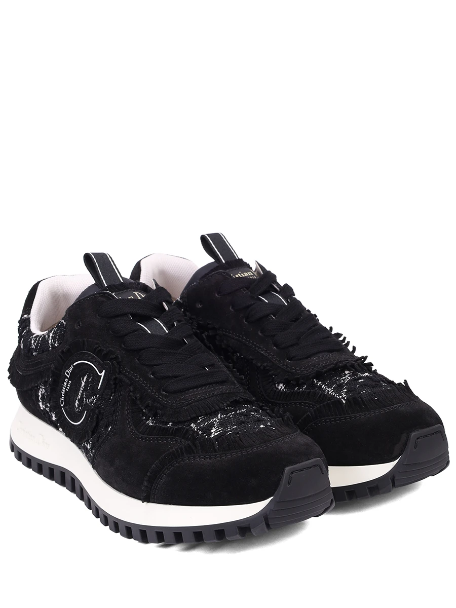 Кроссовки замшевые