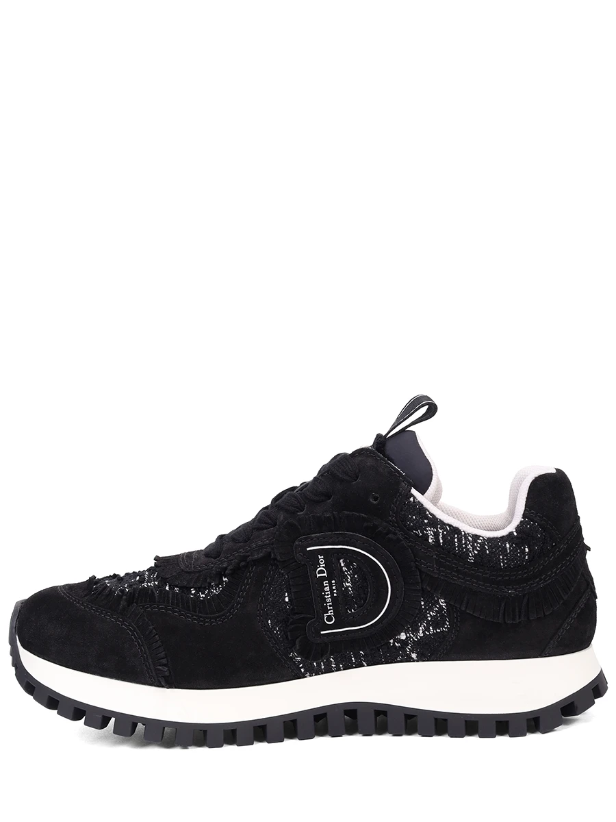 Кроссовки замшевые