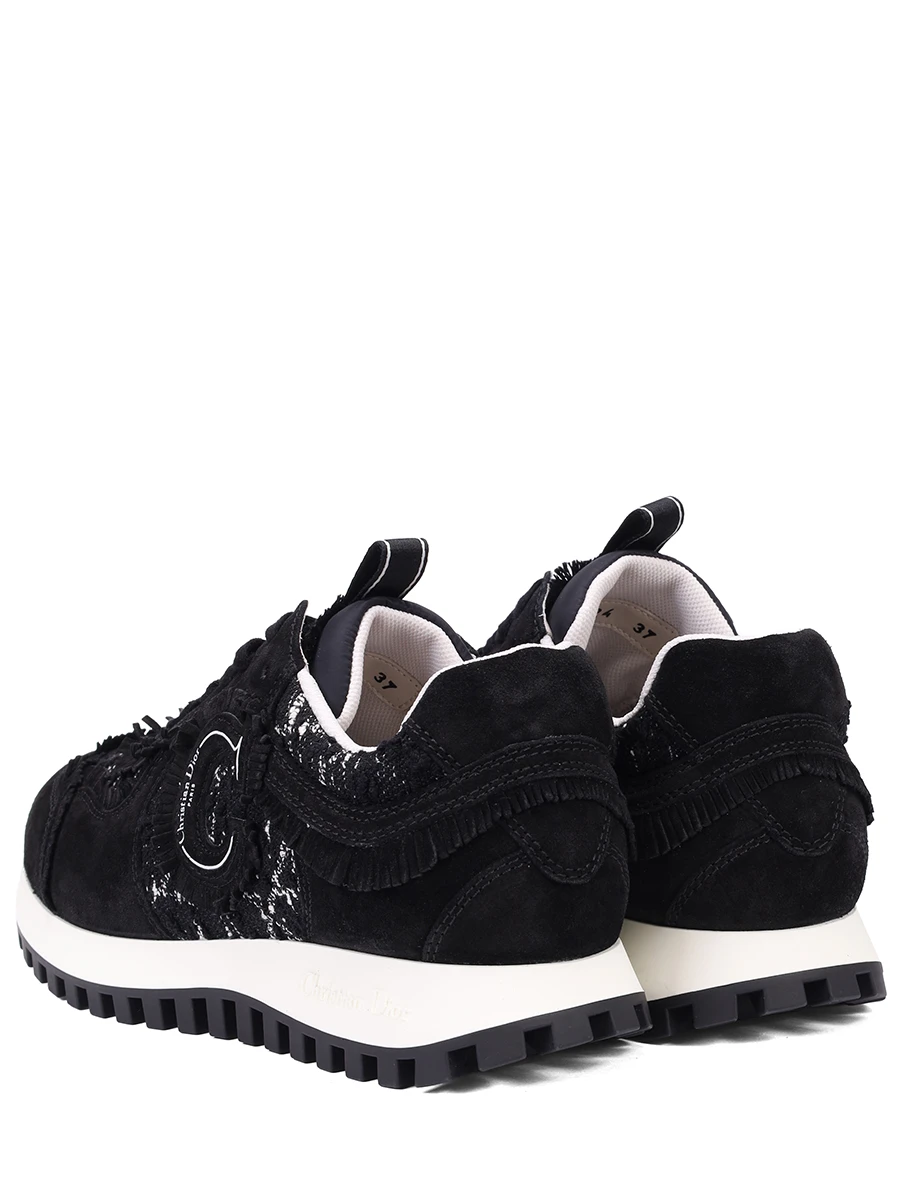 Кроссовки замшевые