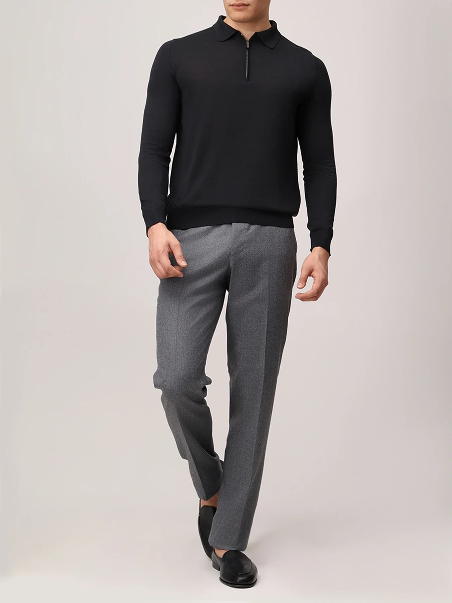 Поло из кашемира и шелка