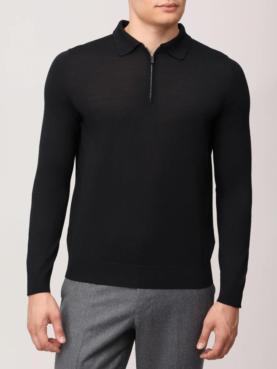 Поло из кашемира и шелка