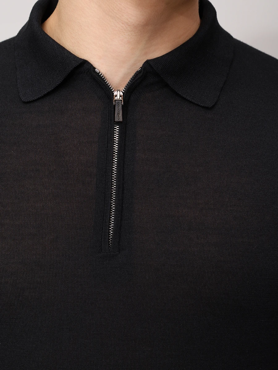 Поло из кашемира и шелка