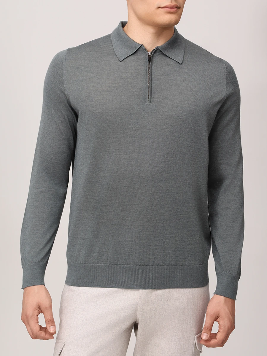Поло из кашемира и шелка