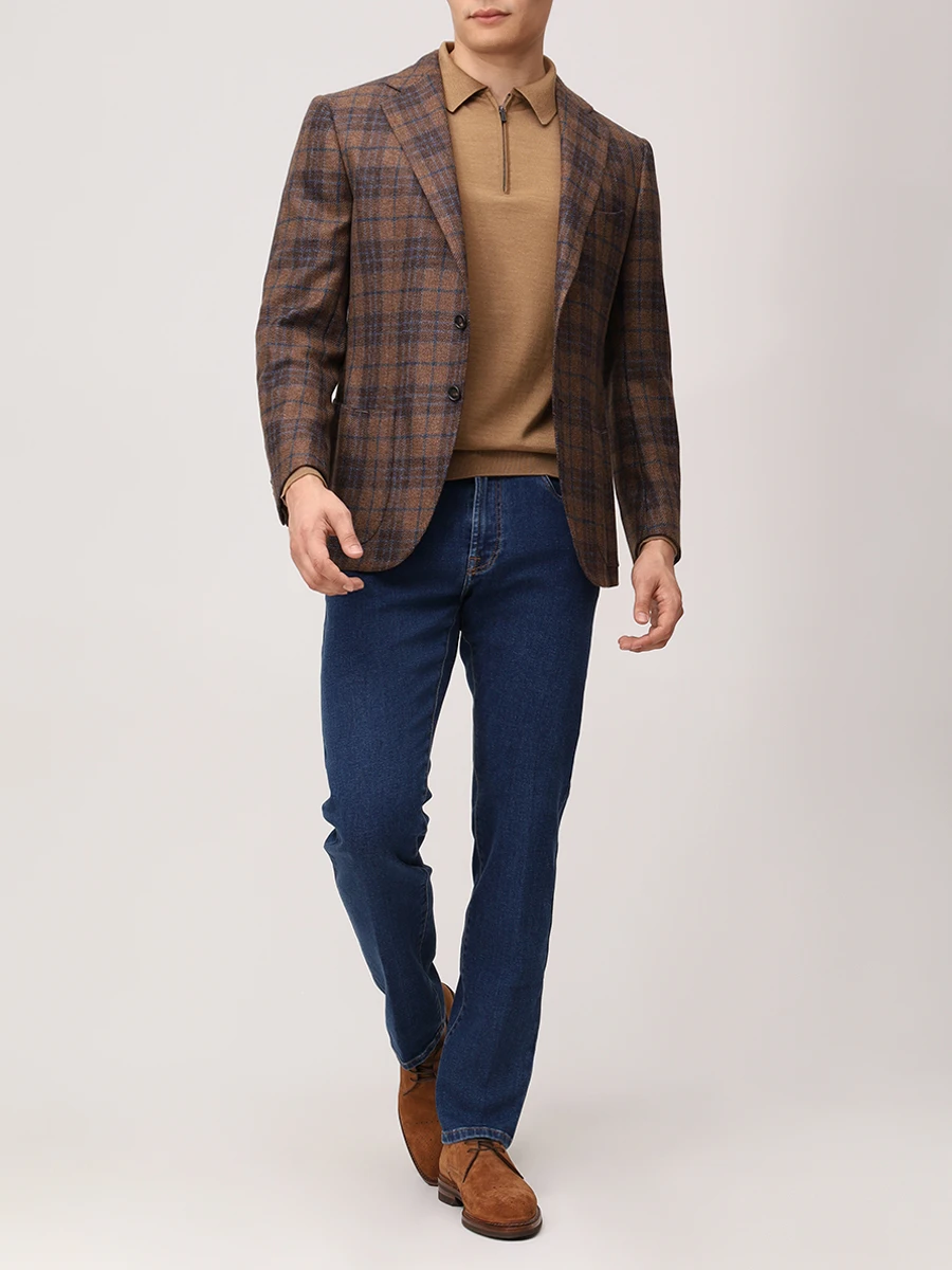 Поло из кашемира и шелка