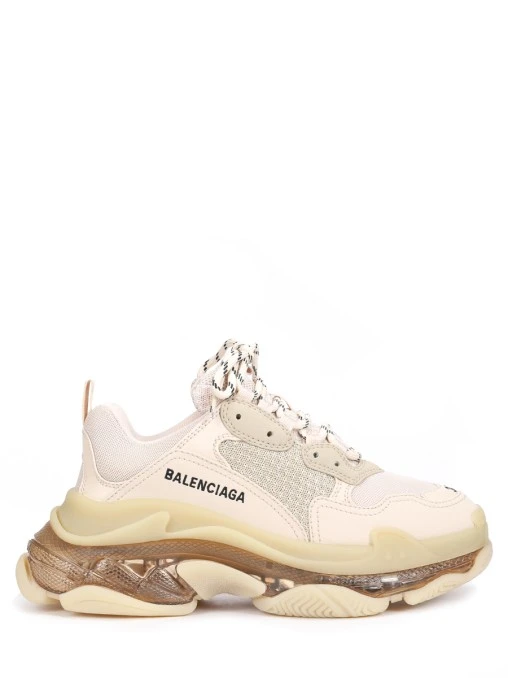Кроссовки комбинированные Triple S BALENCIAGA