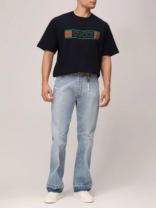 Футболка хлопковая GUCCI