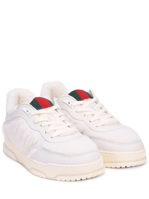 Кеды кожаные Re-Web на меху GUCCI