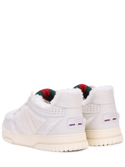 Кеды кожаные Re-Web на меху GUCCI